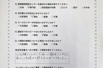 【債務整理】40代女性 無料相談